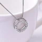 Sparkle Circle Necklace