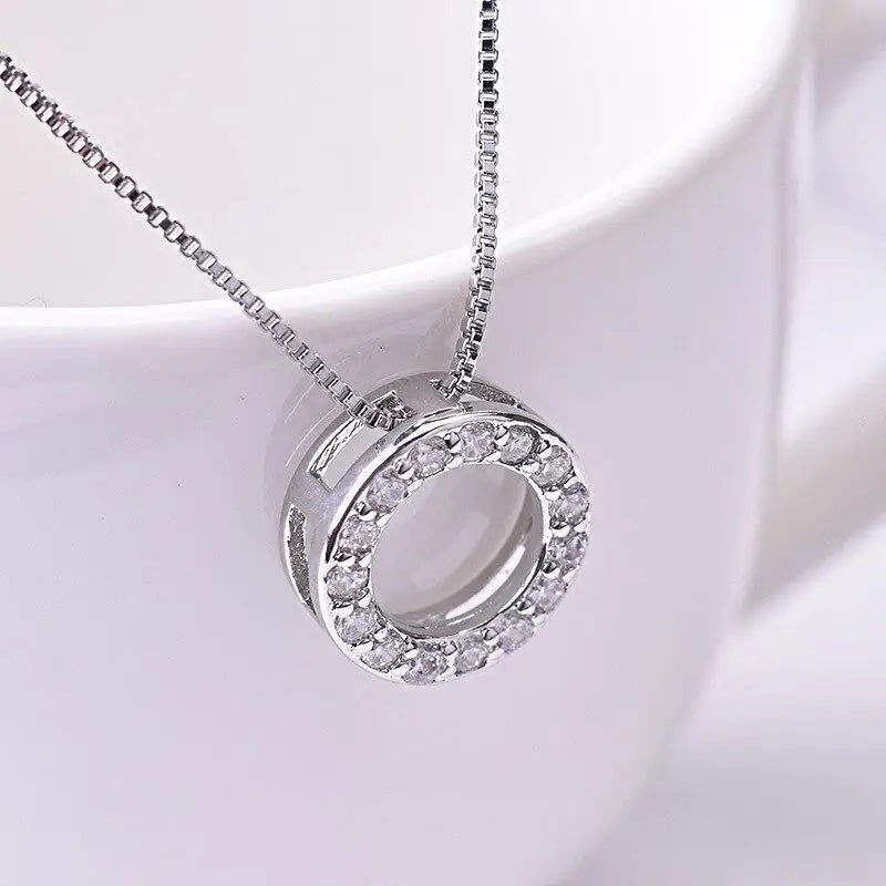 Sparkle Circle Necklace
