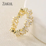 Luxury  Zirconia Ring
