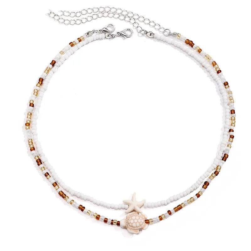 Tidepool Starfish Necklace