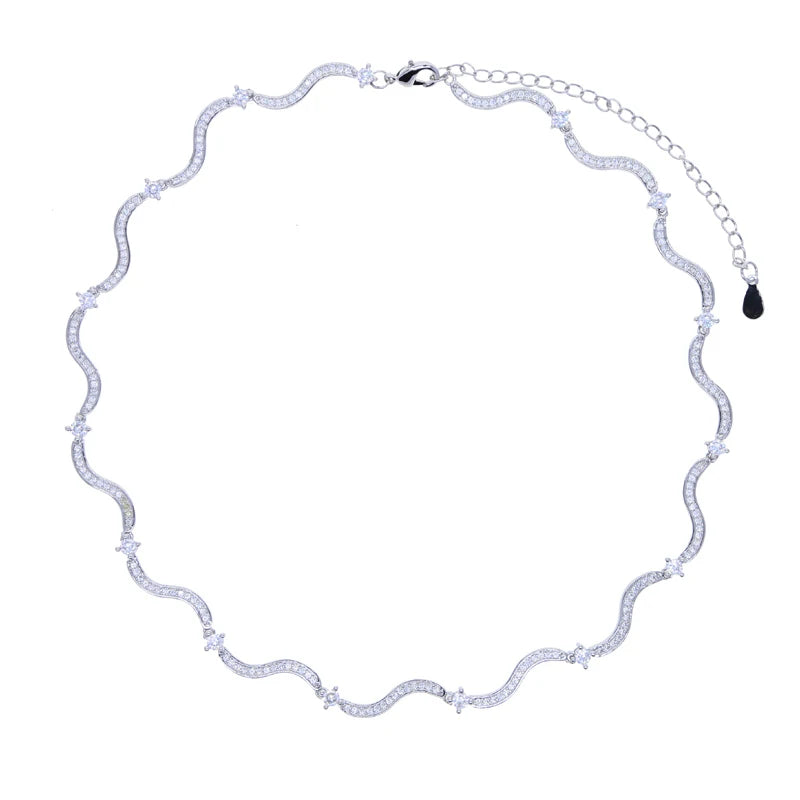 Choker Micro Pave Zirconia