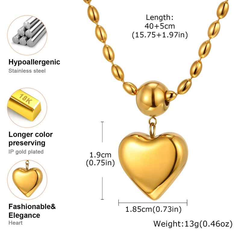 Classic Heart-shaped Necklace