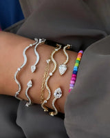 Wave Shape Bangle