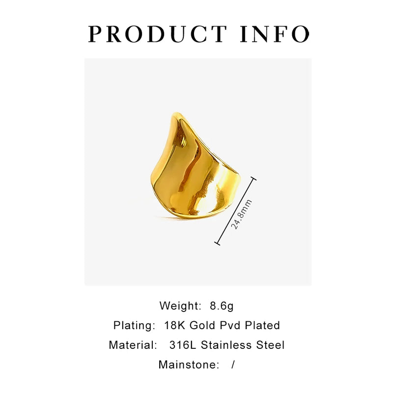 18K Gold Plated Ring