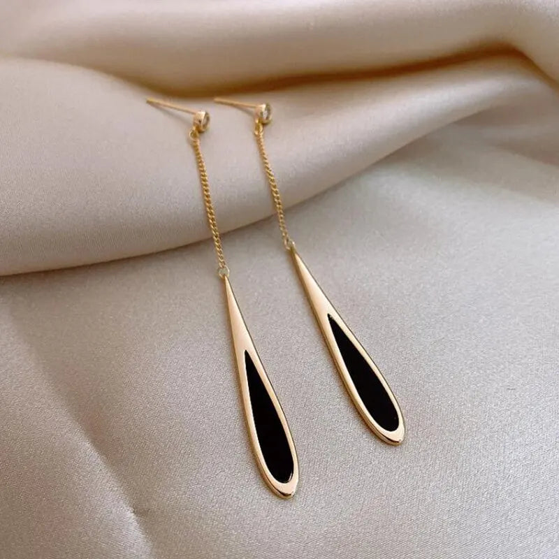 Simple Geometric Drop Earring