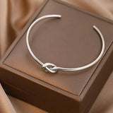Elegant Round Circular Open  Bangle