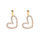 Stylish Heart Earrings
