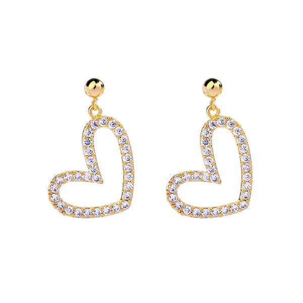 Stylish Heart Earrings