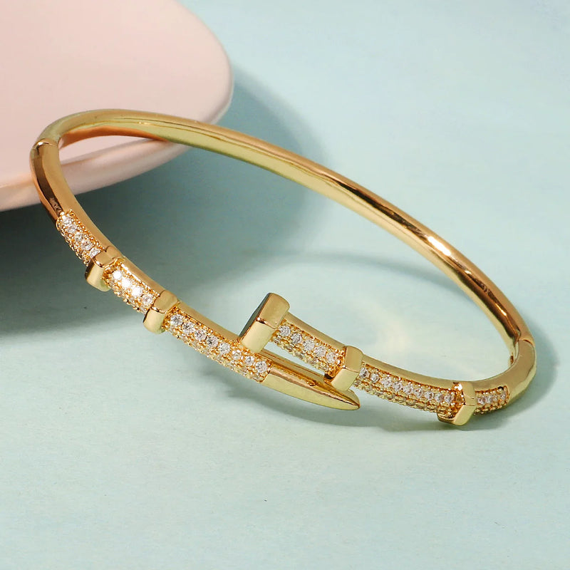 Classic Woman's Nail Bracelet