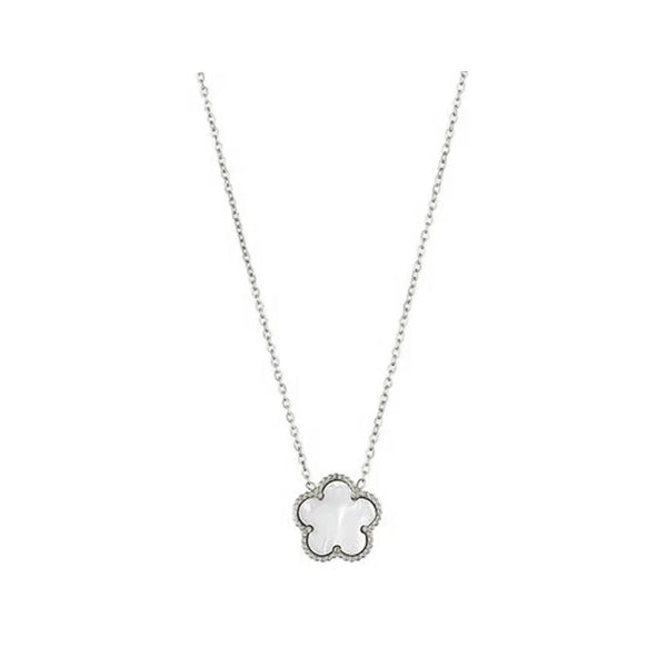 Clover 14K Gold Silver Plated Necklace