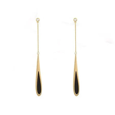 Simple Geometric Drop Earring