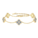 Four Leave Bracelet