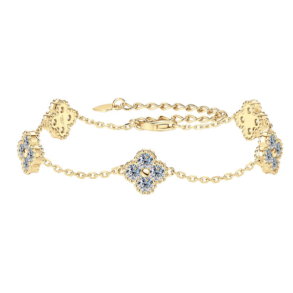 Four Leave Bracelet