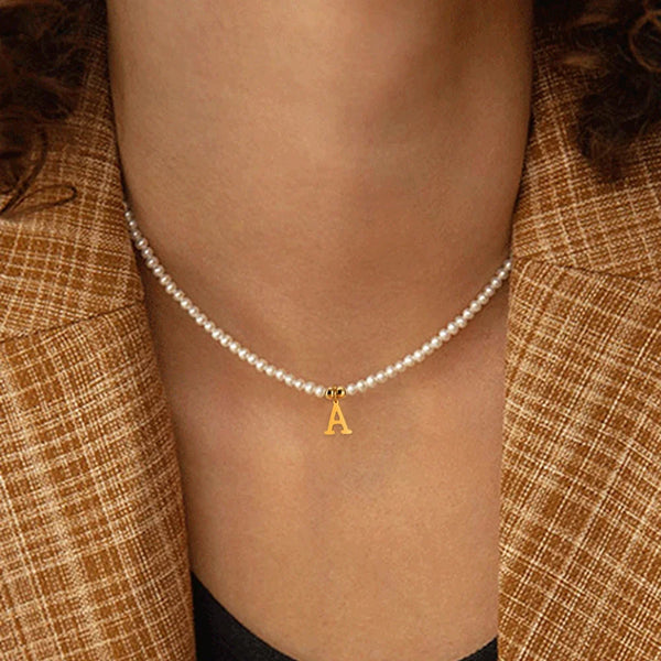 letters initial necklace
