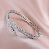 Snake Zirconia Bracelet