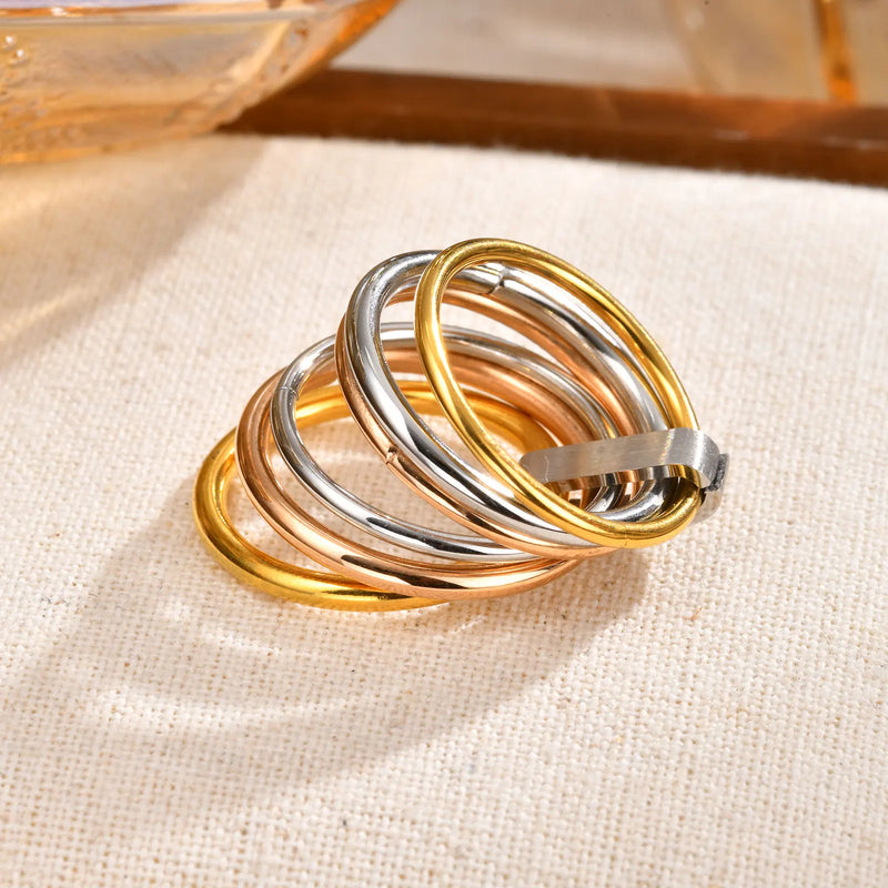 Interlocked Stacking Ring