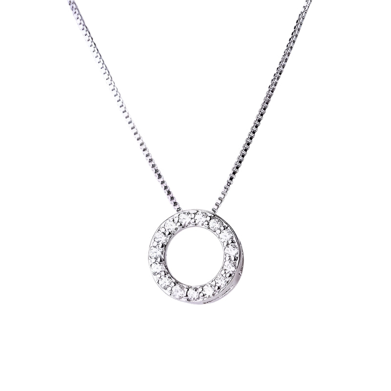 Sparkle Circle Necklace