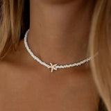 Tidepool Starfish Necklace