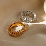 18K Gold Plated Ring