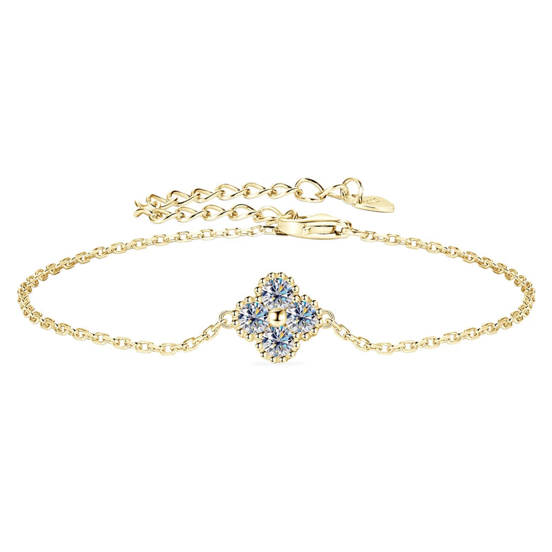 cute Four Leave Bracelet