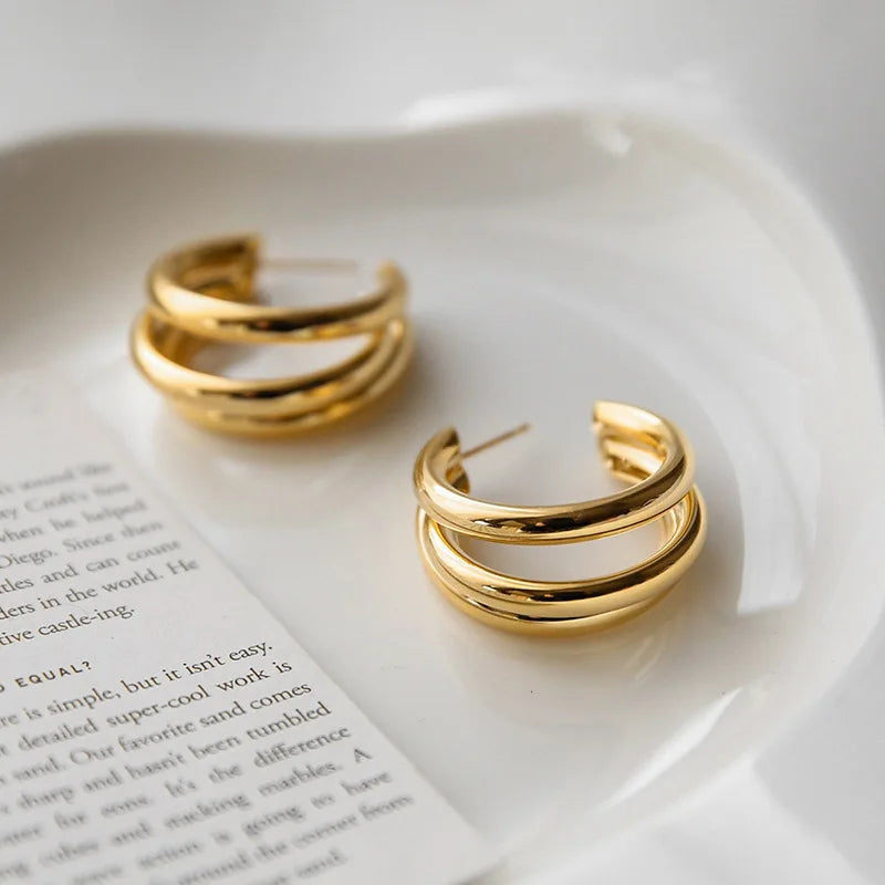 Gold Plated Earrings