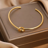 Elegant Round Circular Open  Bangle