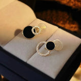Hollow Round Earrings