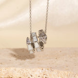 Zircon Snake Necklace