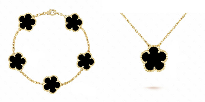 Five-Leaf Flower Set