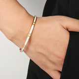 White Fritillary Shell Bracelet