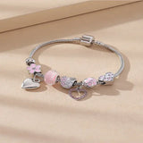1PC Women's Fashion Pan Family Multi Element Beaded Bracelet Jewelry Accessories Suitable for Date, Party, Festival Gifts