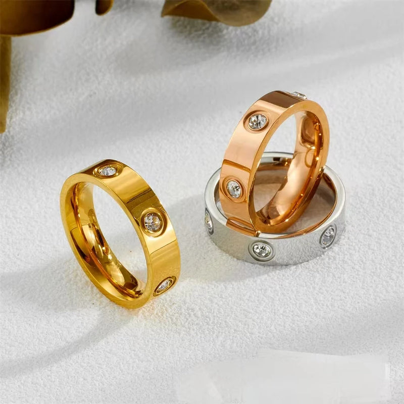 Zirconia Love Promise Ring