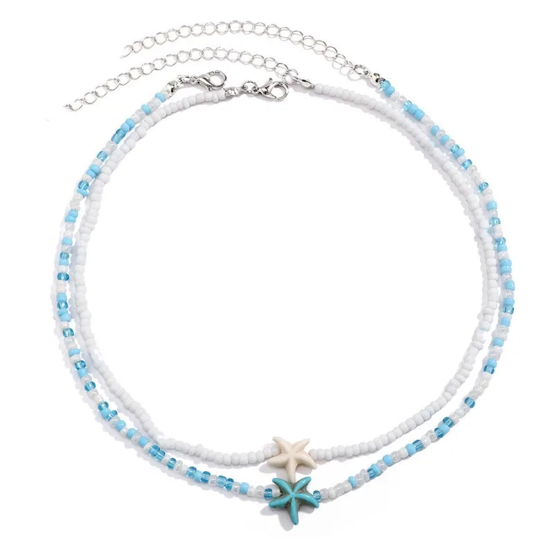 Tidepool Starfish Necklace