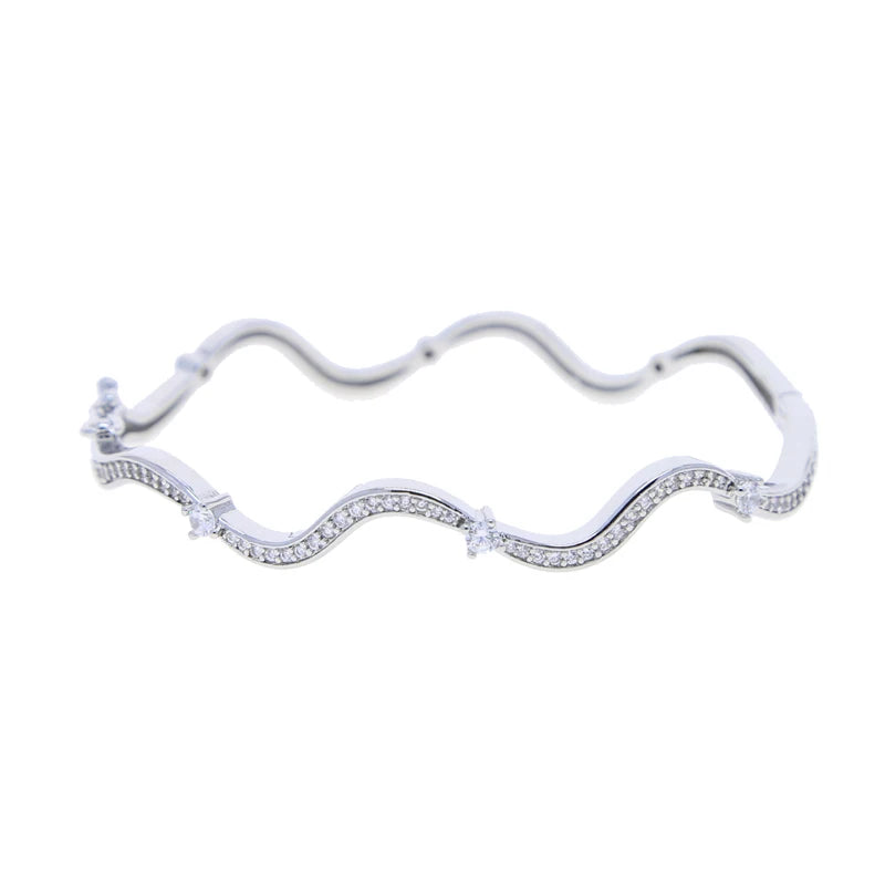 Wave Shape Bangle