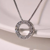 Sparkle Circle Necklace
