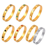 Gold Plated Luxury Round Bracelets