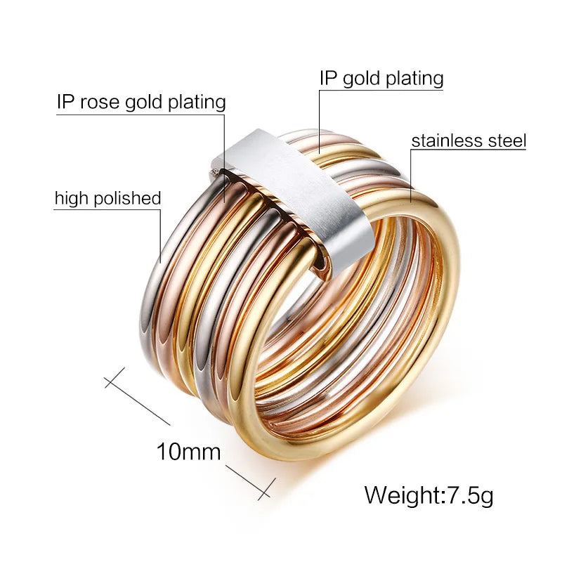 Interlocked Stacking Ring