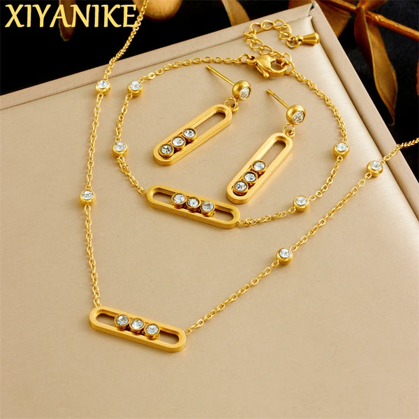 Rounded Rectangle Creative Movable Set