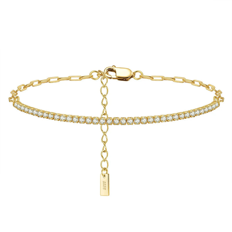 14K Gold Plated Tennis Bracelet