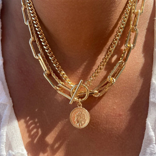 Multilayer necklace