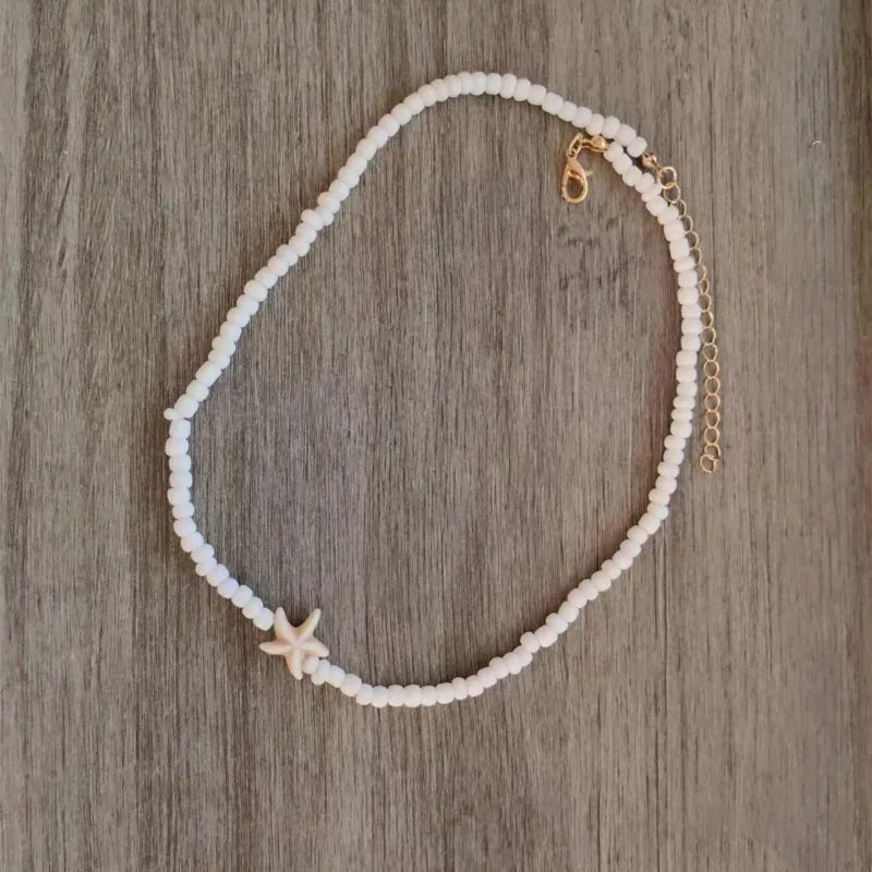 Tidepool Starfish Necklace