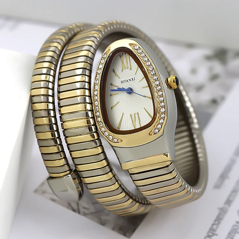 Casual Crystal Quartz Watch