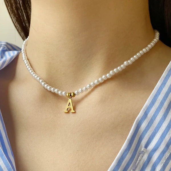 letters initial necklace
