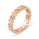 Marqui Yellow Gold & Diamond Ring